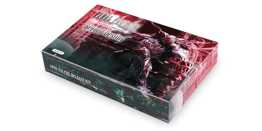 Final Fantasy TCG - Opus XXI (21) - Beyond Destiny - Pre-Release Kit