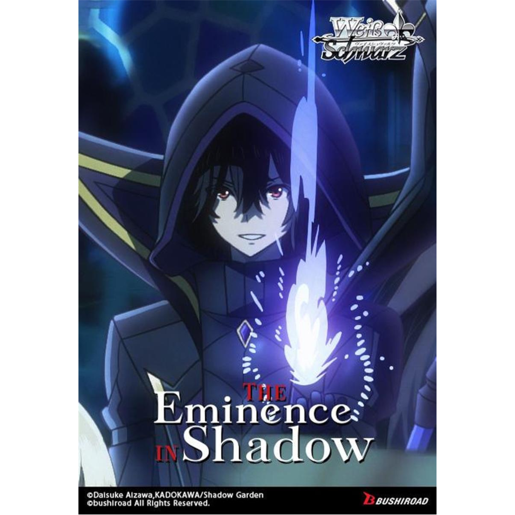 Weiss Schwarz - The Eminence in Shadow - Trial Deck - Counter Display Unit (6x Decks)