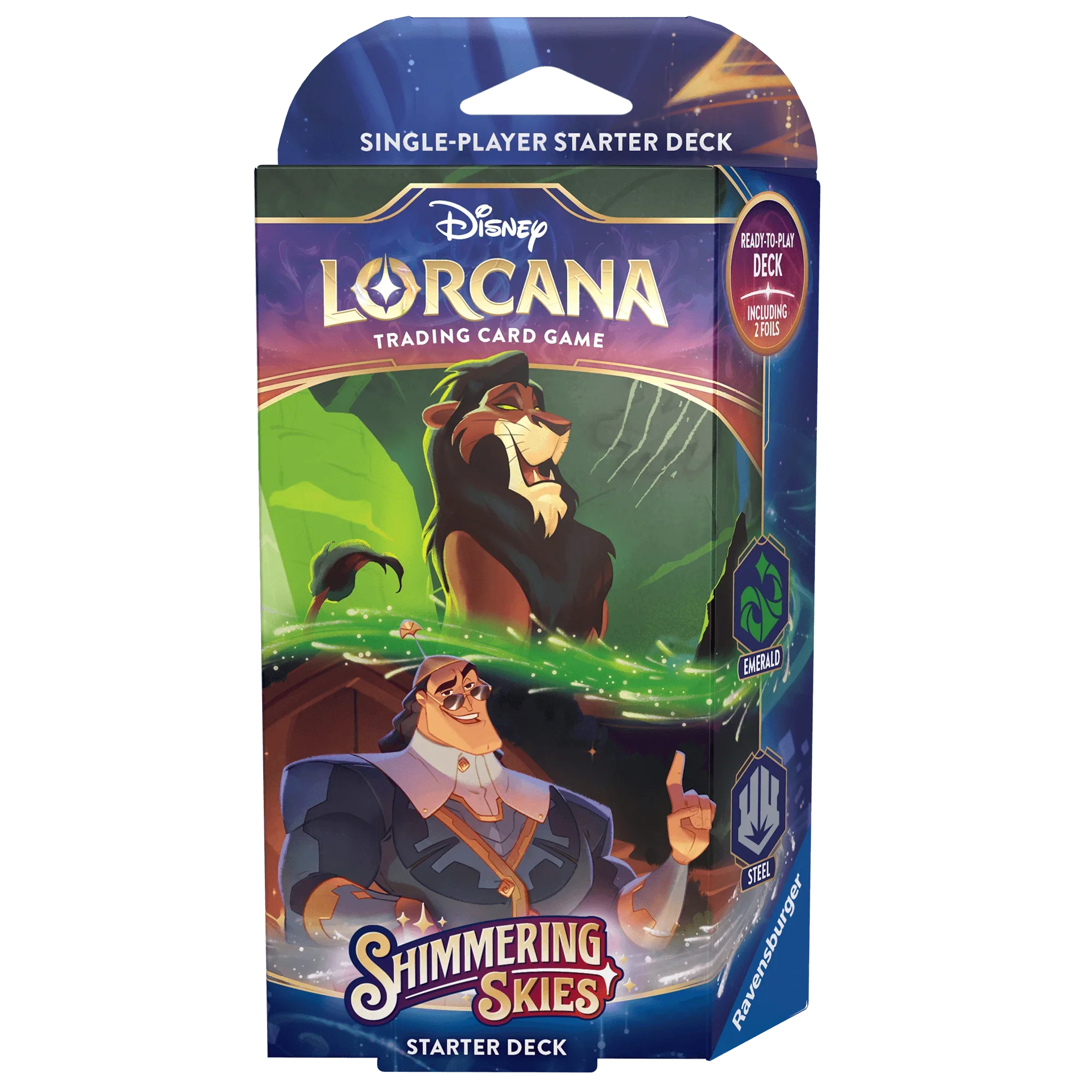 Disney - Lorcana TCG - Shimmering Skies - Starter Deck - Scar & Kronk