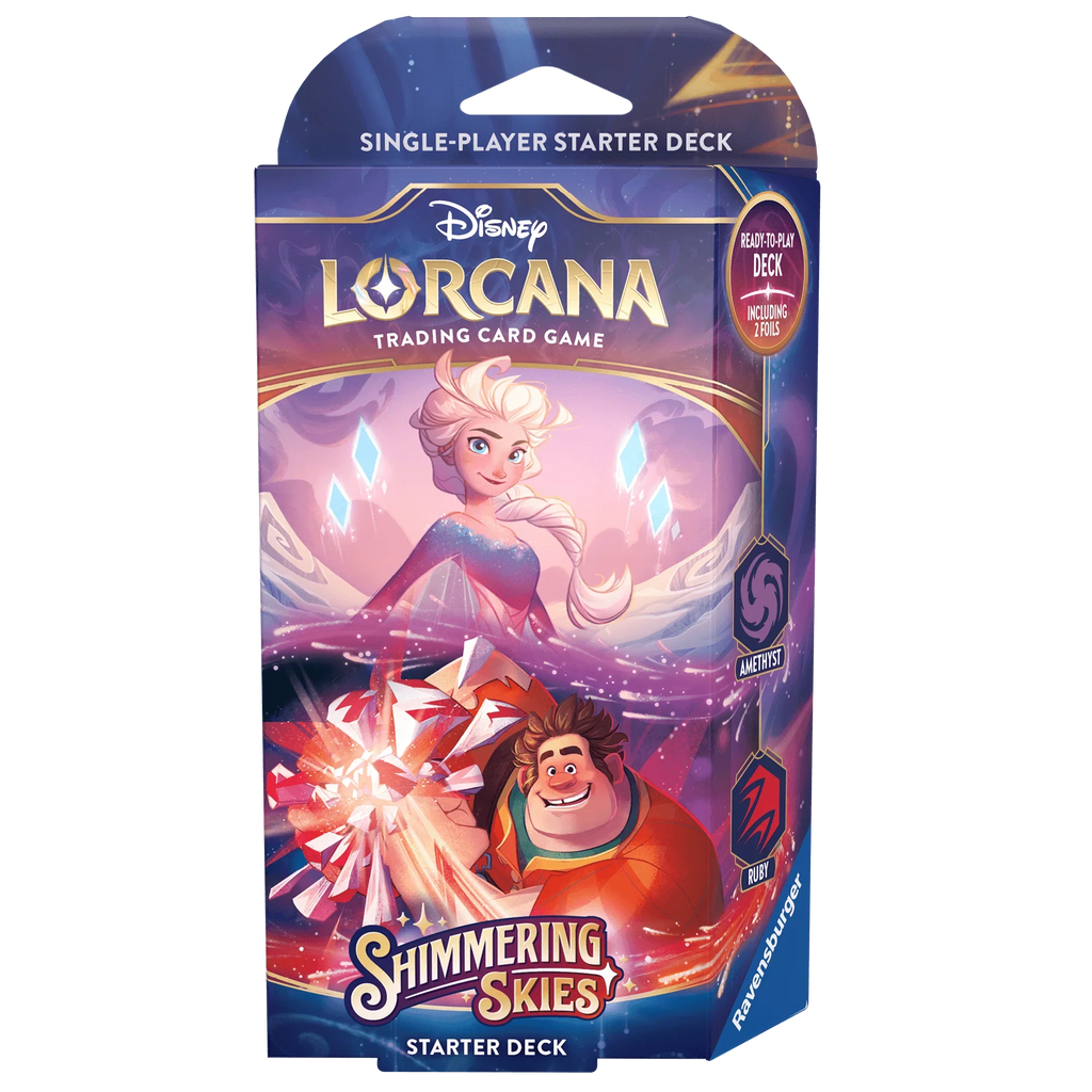 Disney - Lorcana TCG - Shimmering Skies - Starter Deck - Elsa & Ralph