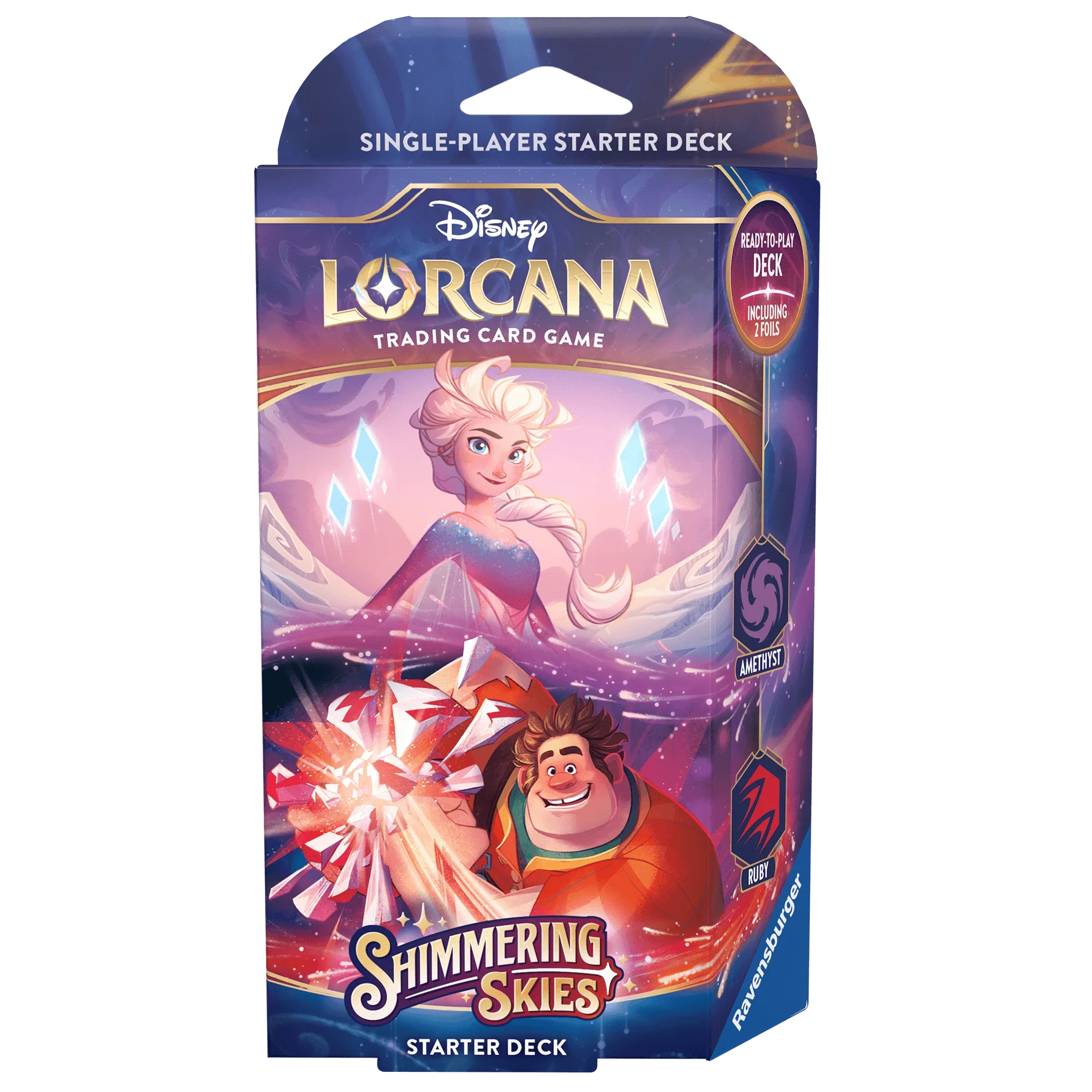 Disney - Lorcana TCG - Shimmering Skies - Starter Deck - Elsa & Ralph