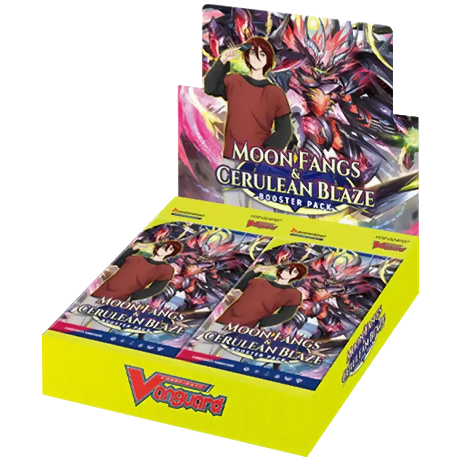 Cardfight!! Vanguard - Moon Fangs & Cerulean Blaze - Display Case (20x Booster Boxes)
