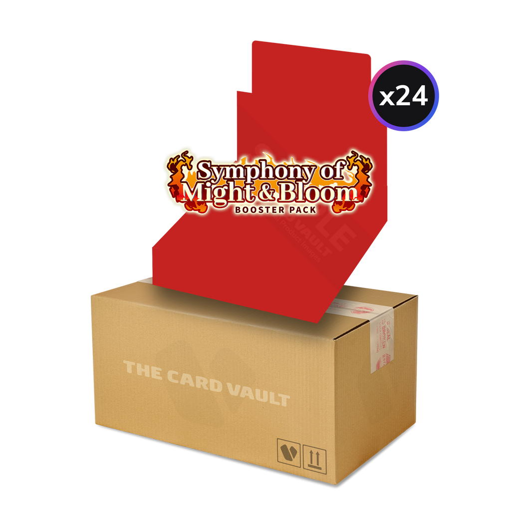 Cardfight!! Vanguard - Symphony Of Might & Bloom - Display Case (20x Booster Boxes)