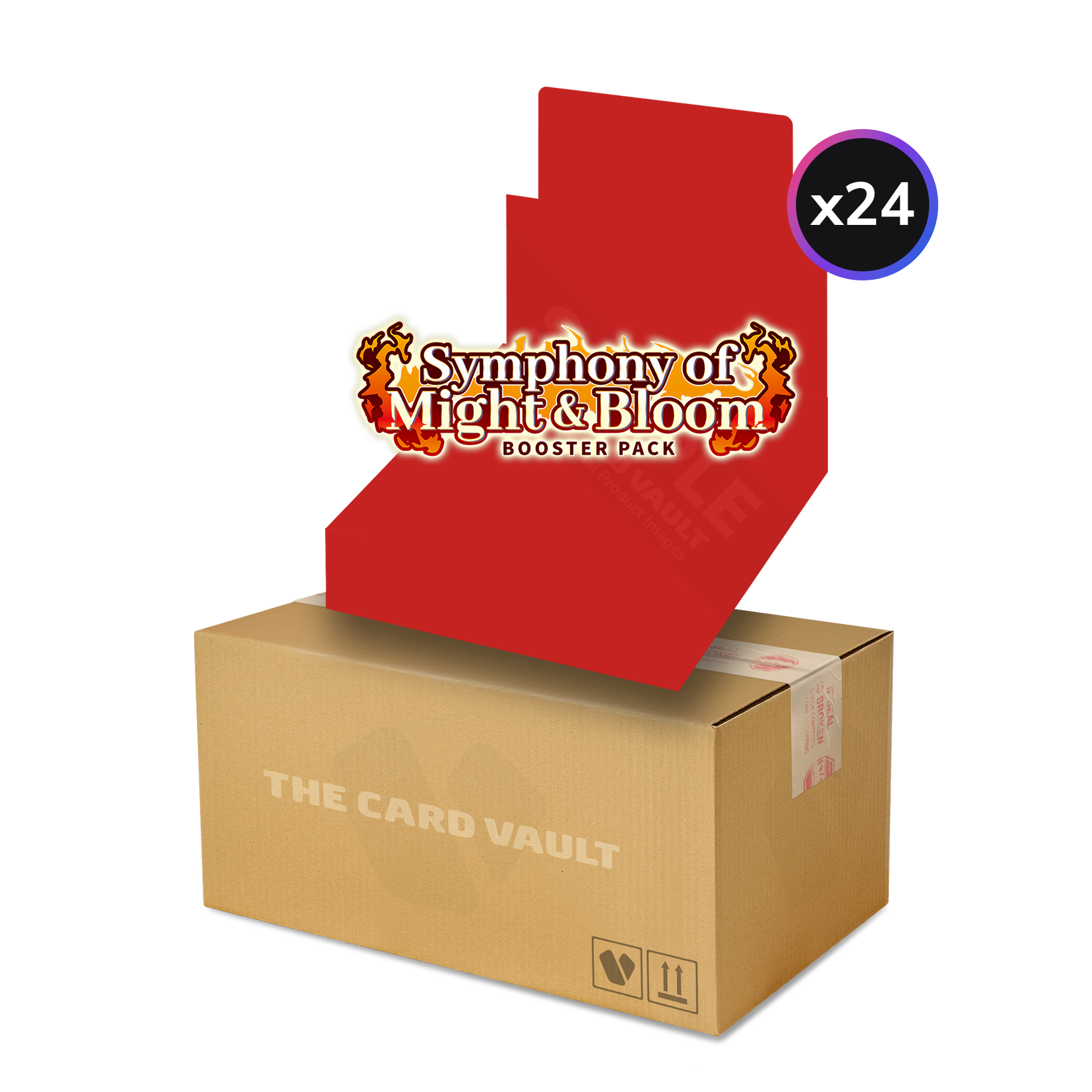 Cardfight!! Vanguard - Symphony Of Might & Bloom - Display Case (20x Booster Boxes)