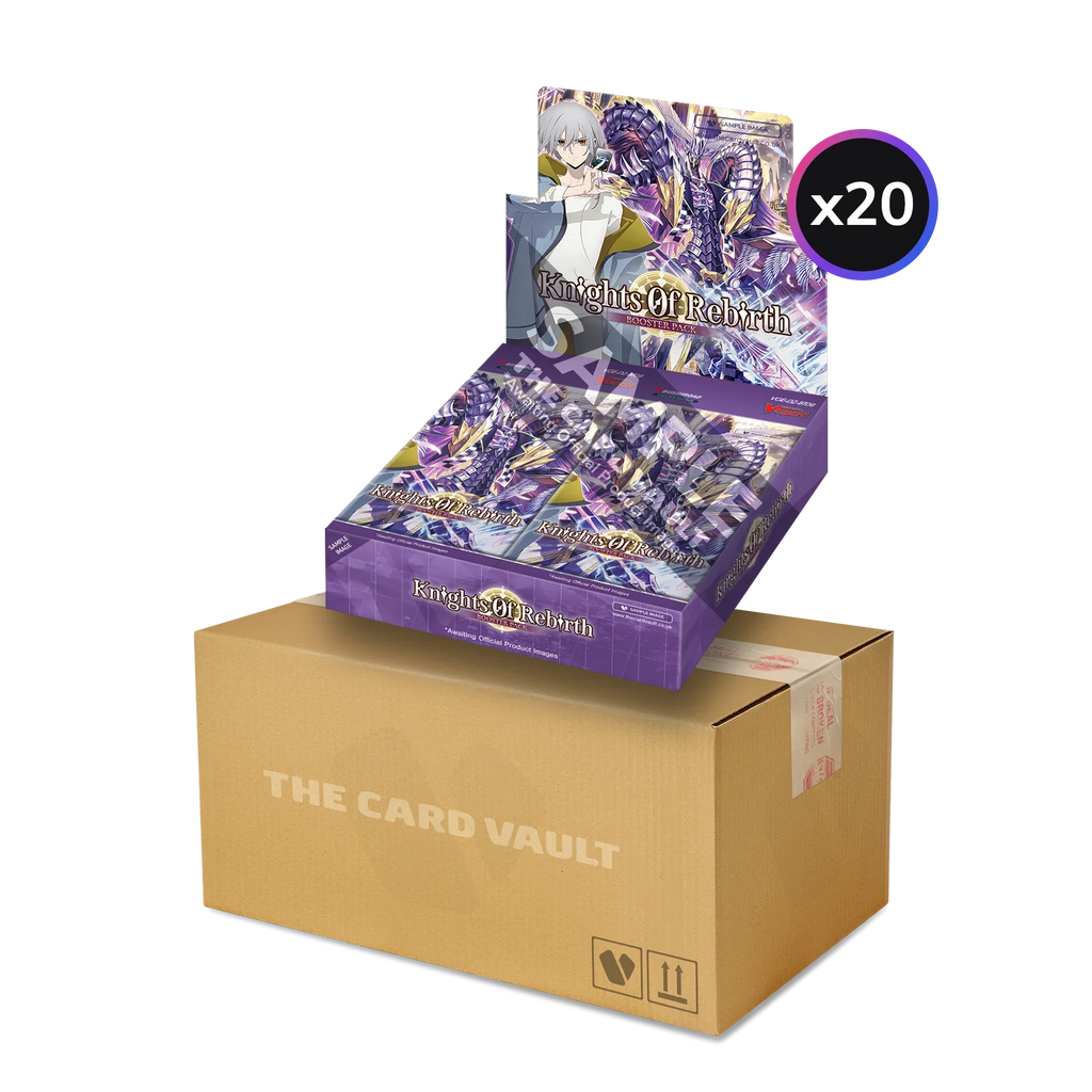 Cardfight!! Vanguard - Knights of Rebirth - Display Case (20x Booster Boxes)