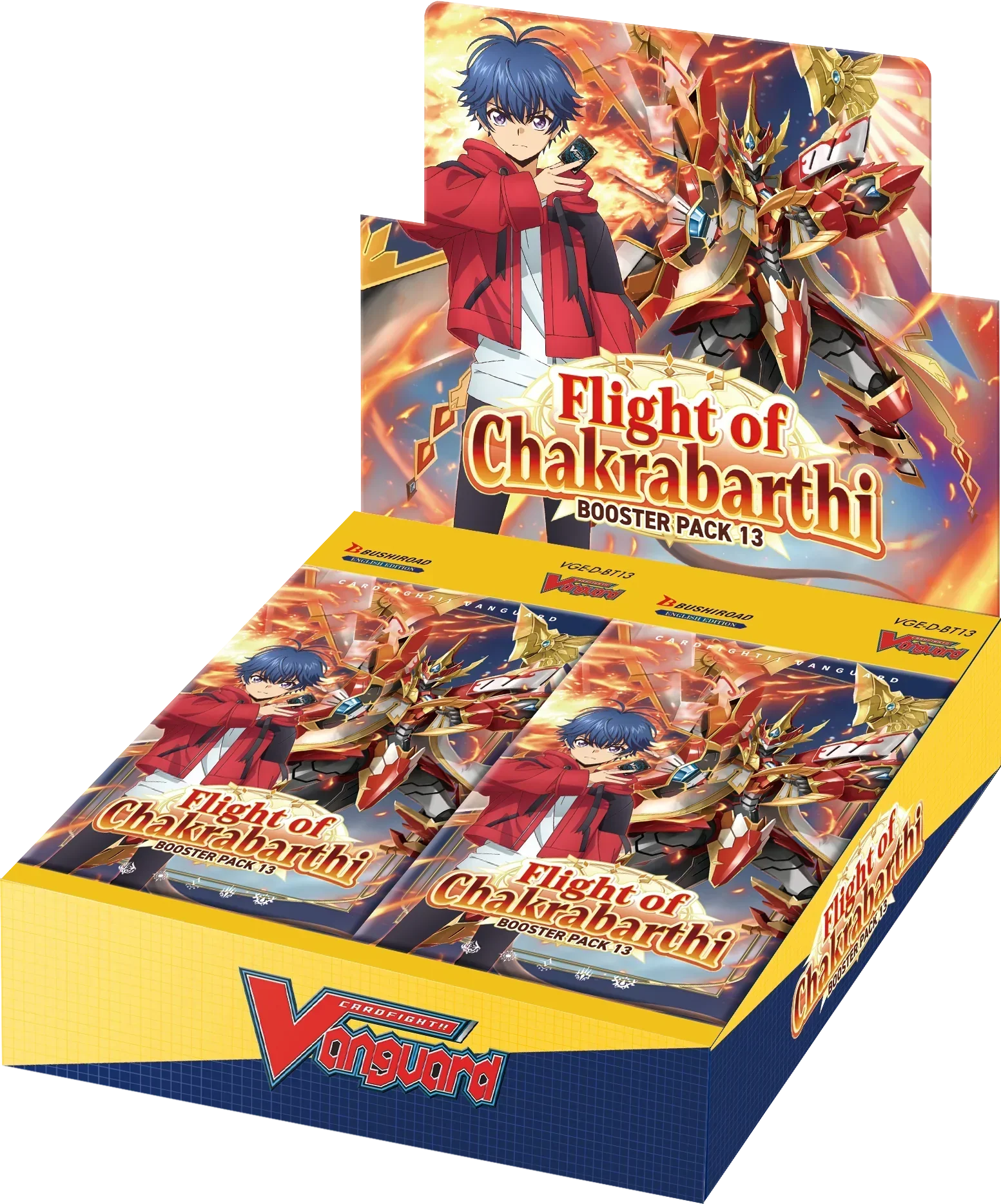 Cardfight!! Vanguard - Flight of Chakrabarthi - Display Case (20x Booster Boxes)