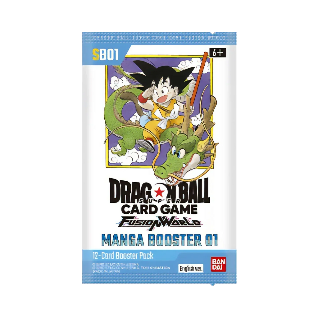 Dragon Ball Super CG Fusion World - Manga Booster (SB01) - Display Case (12x Booster Boxes)