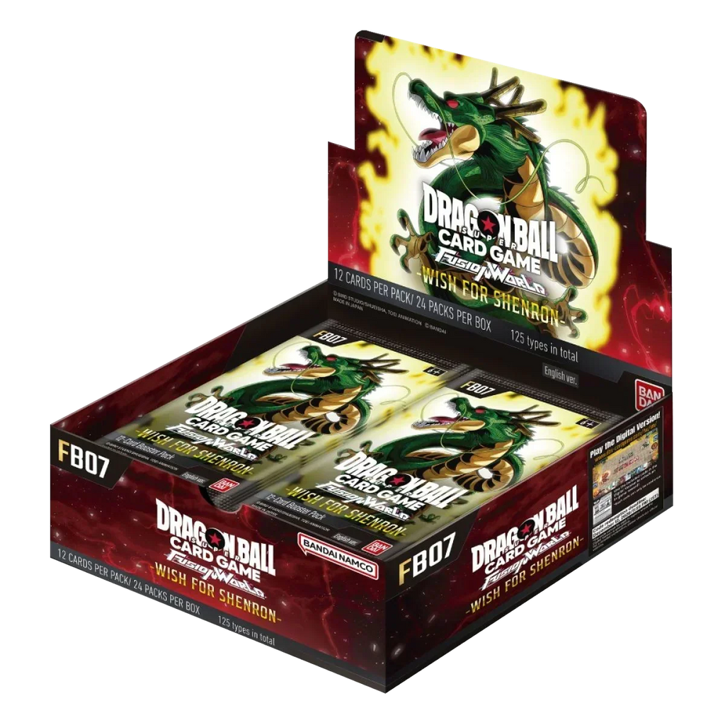 Dragon Ball Super CG Fusion World - Wish For Shenron (FB07) - Display Case (12x Booster Boxes)