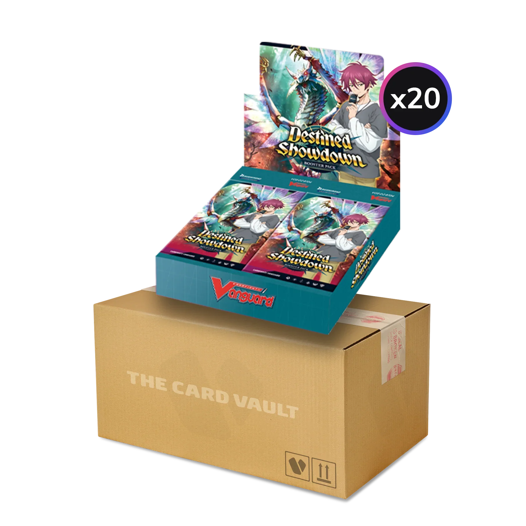 Cardfight!! Vanguard - Destined Showdown - Display Case (20x Booster Boxes)