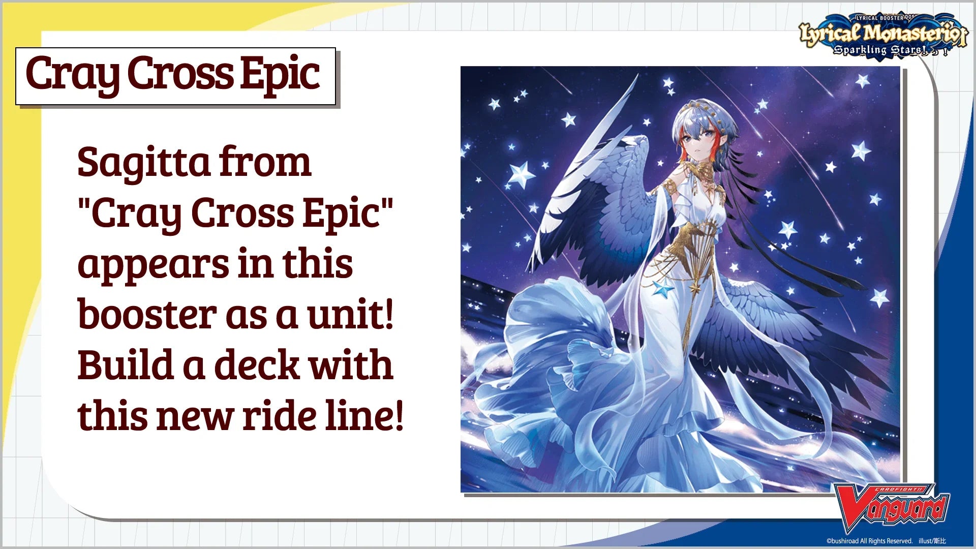 Cardfight!! Vanguard - Lyrical Booster - 05 Lyrical Monasterio: Sparkling Stars! Booster Pack