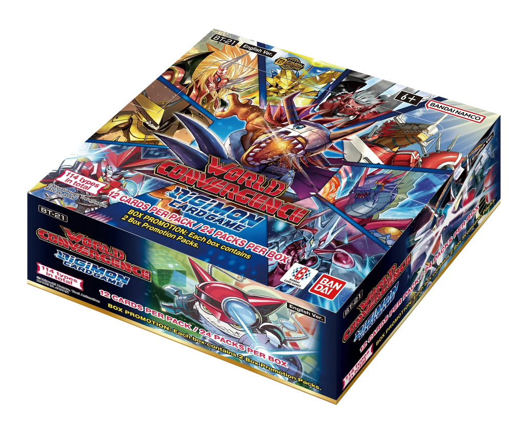 Digimon Card Game - World Convergence (BT21) - Booster Box (24x Packs)