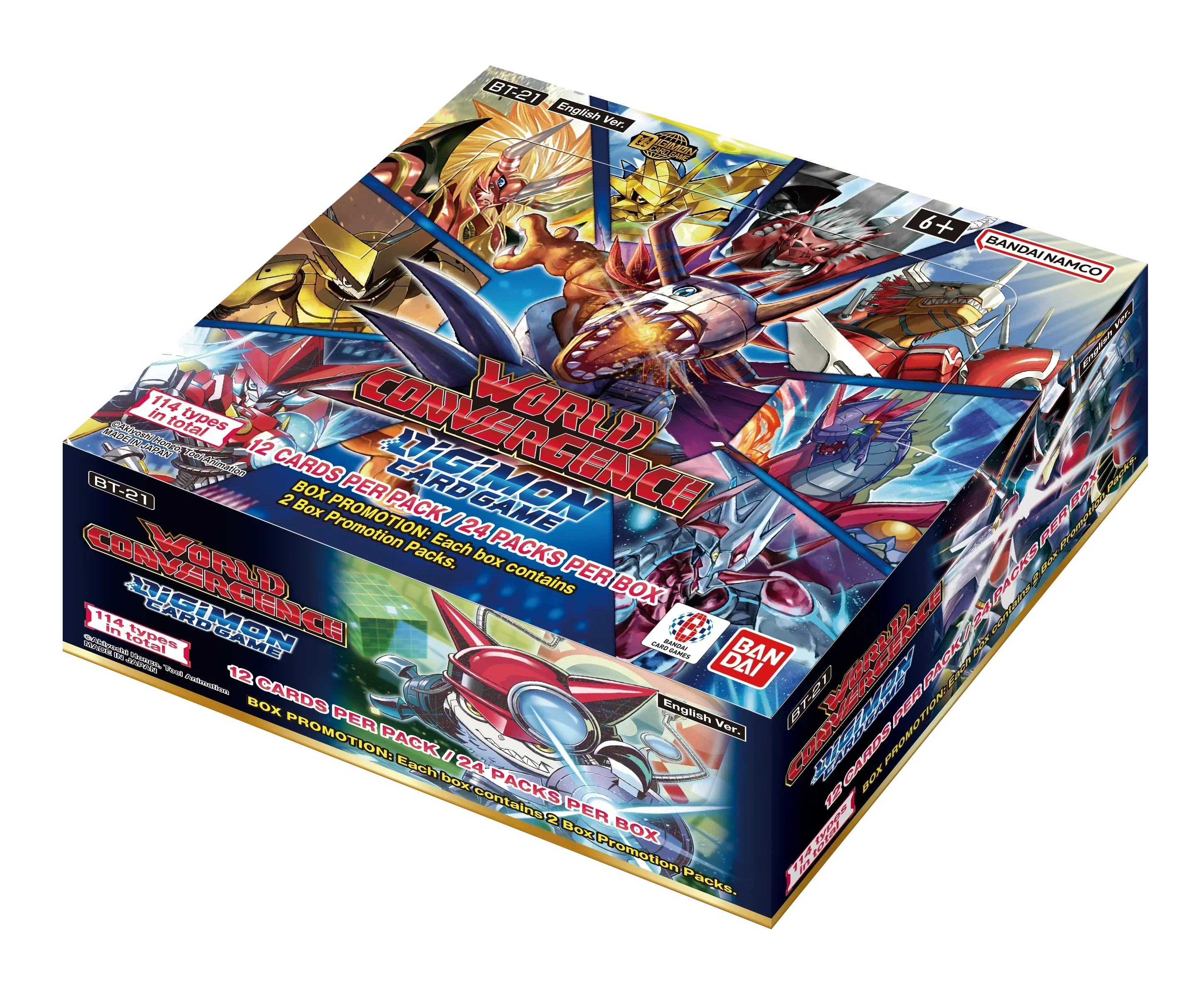 Digimon Card Game - World Convergence (BT21) - Booster Box (24x Packs)