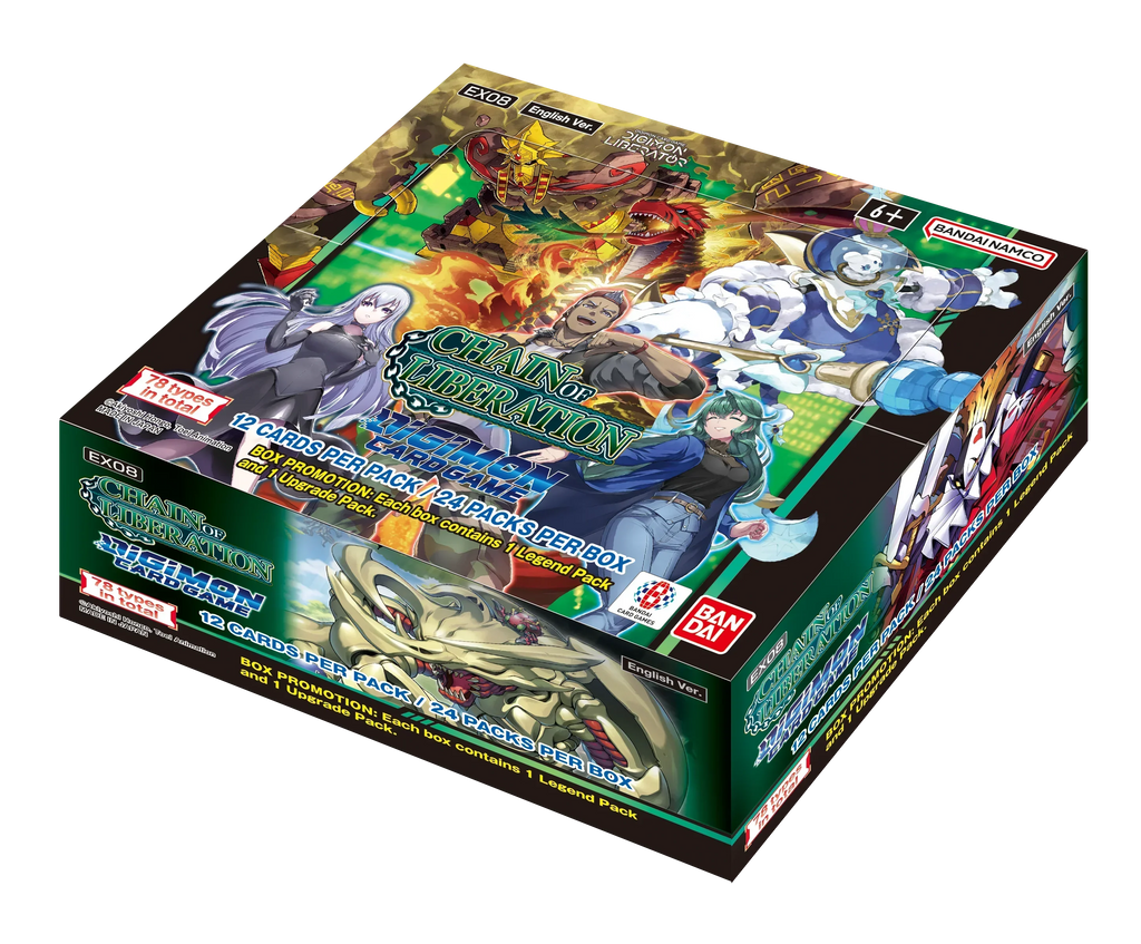 Digimon Card Game - Chain Of Liberation (EX08) - Booster Box (24x Packs)