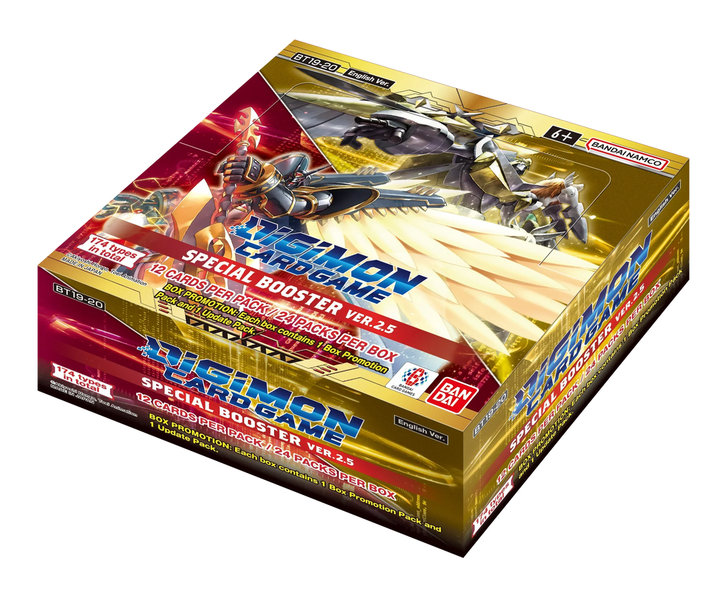 Digimon Card Game - Special Booster Ver. 2.5 (BT19-20) - Display Case (12x Booster Boxes)