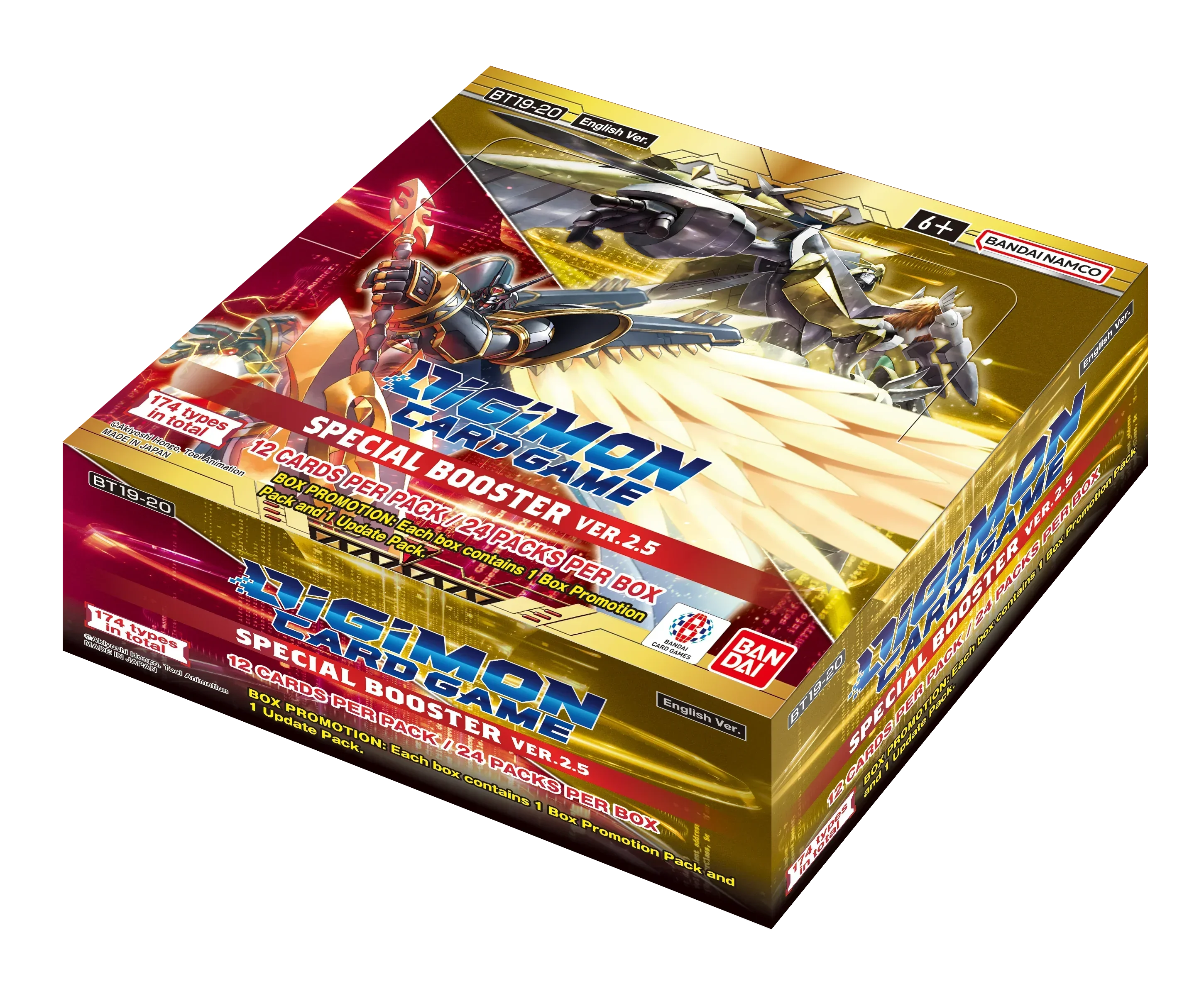 Digimon Card Game - Special Booster Ver. 2.5 (BT19-20) - Display Case (12x Booster Boxes)