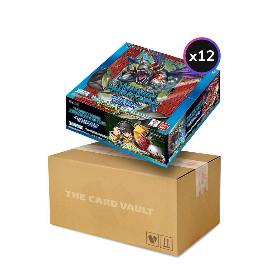 Digimon Card Game - Versus Monsters (EX09) - Display Case (12x Booster Boxes)