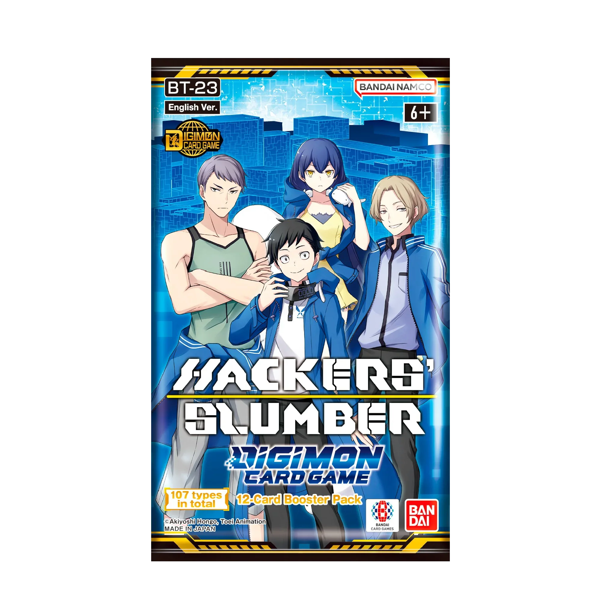 Digimon Card Game - Hackers' Slumber (BT23) - Booster Pack