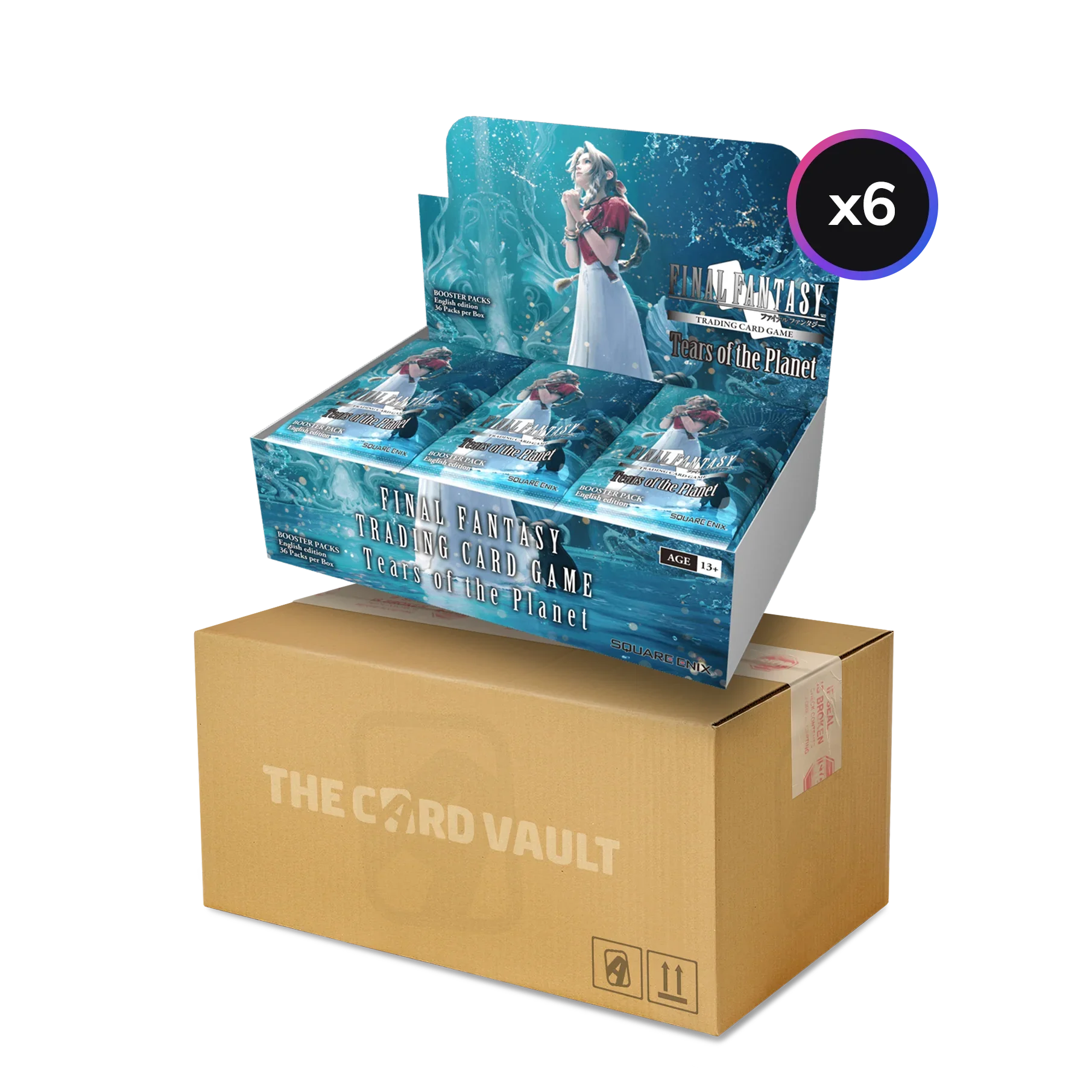 Final Fantasy TCG - Opus XXV (25) - Tears of the Planet - Display Case (6x Booster Boxes)