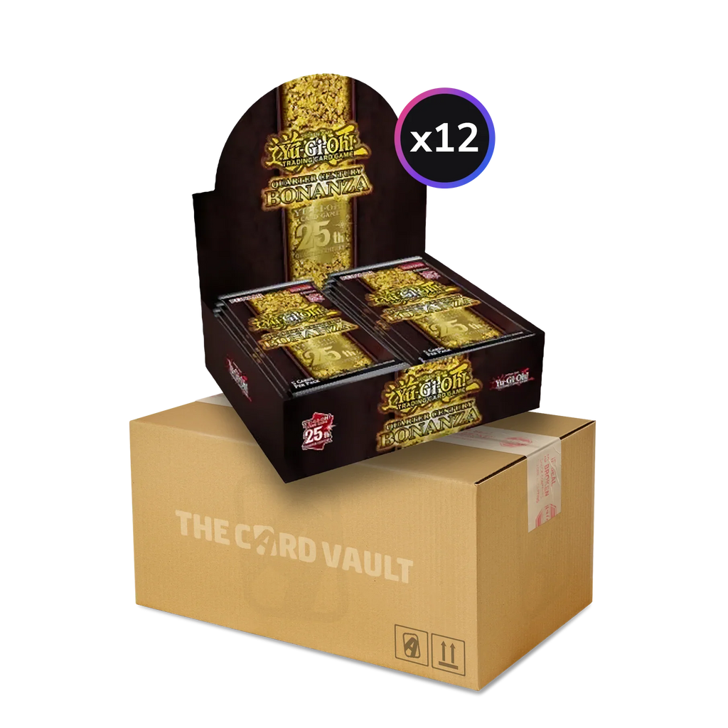 Yu-Gi-Oh! - Quarter Century Bonanza - Display Case (12 Booster Boxes)