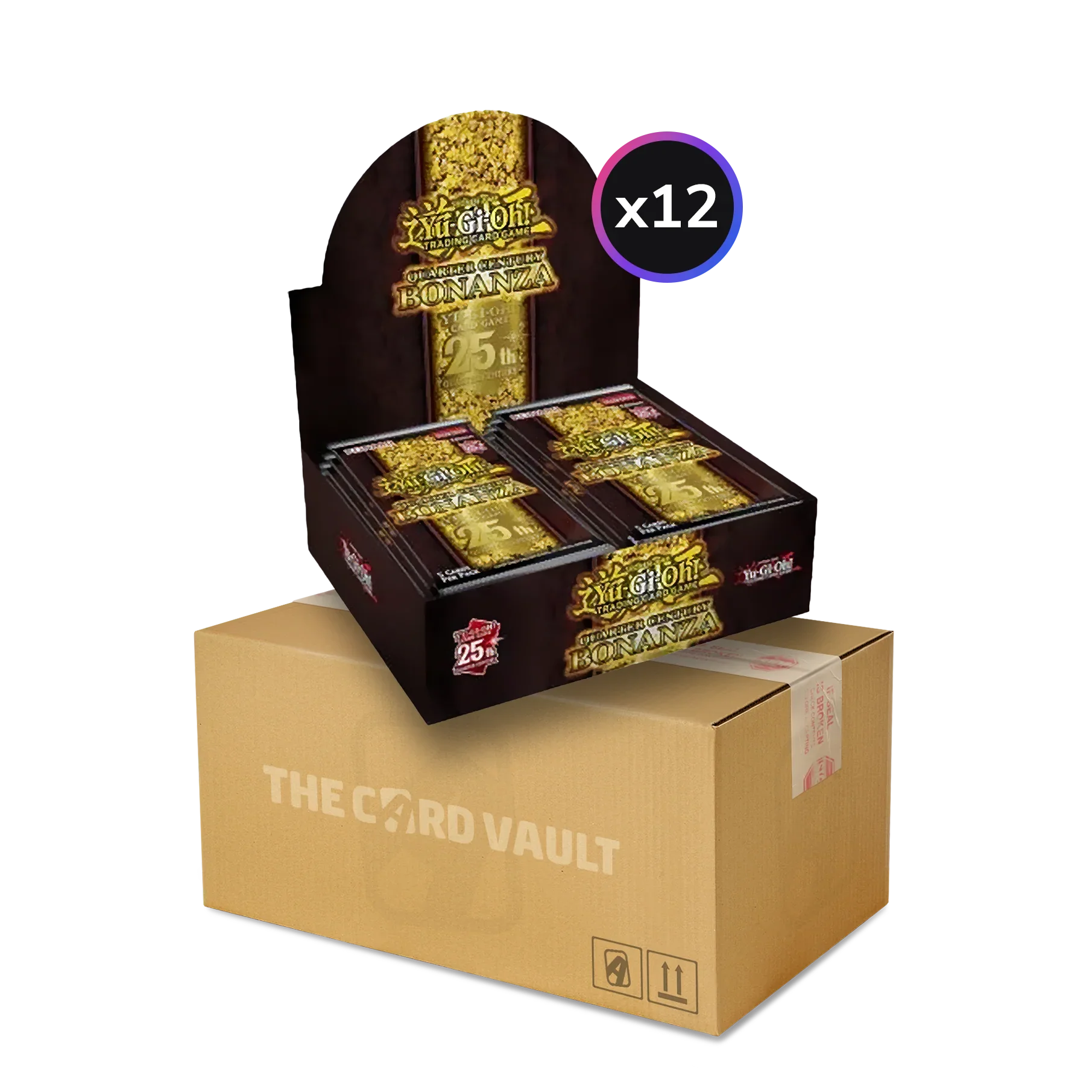 Yu-Gi-Oh! - Quarter Century Bonanza - Display Case (12 Booster Boxes)