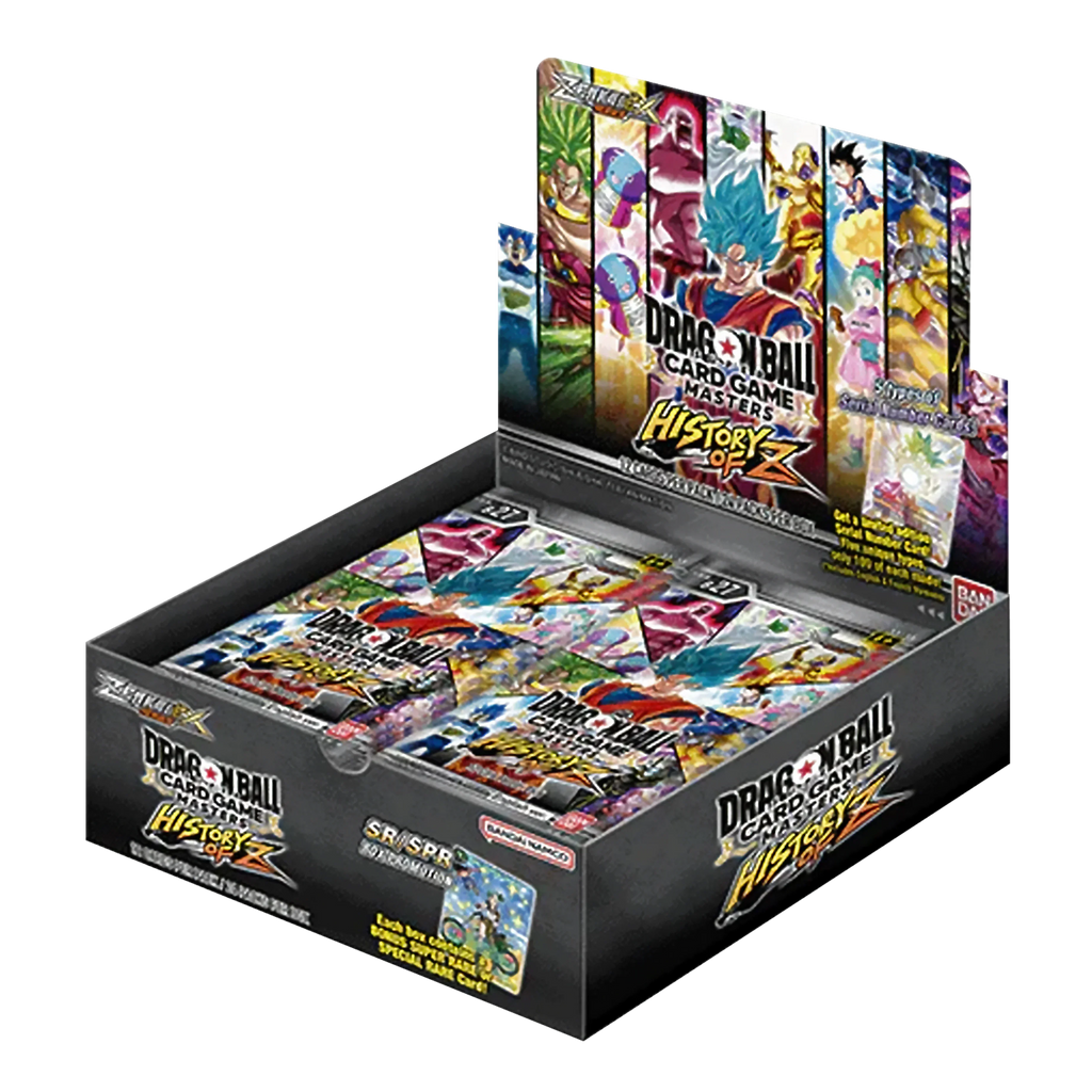 Dragon Ball Super CG Masters - Zenkai Series Set 10 - History of Z (B27) - Display Case (12x Booster Boxes)