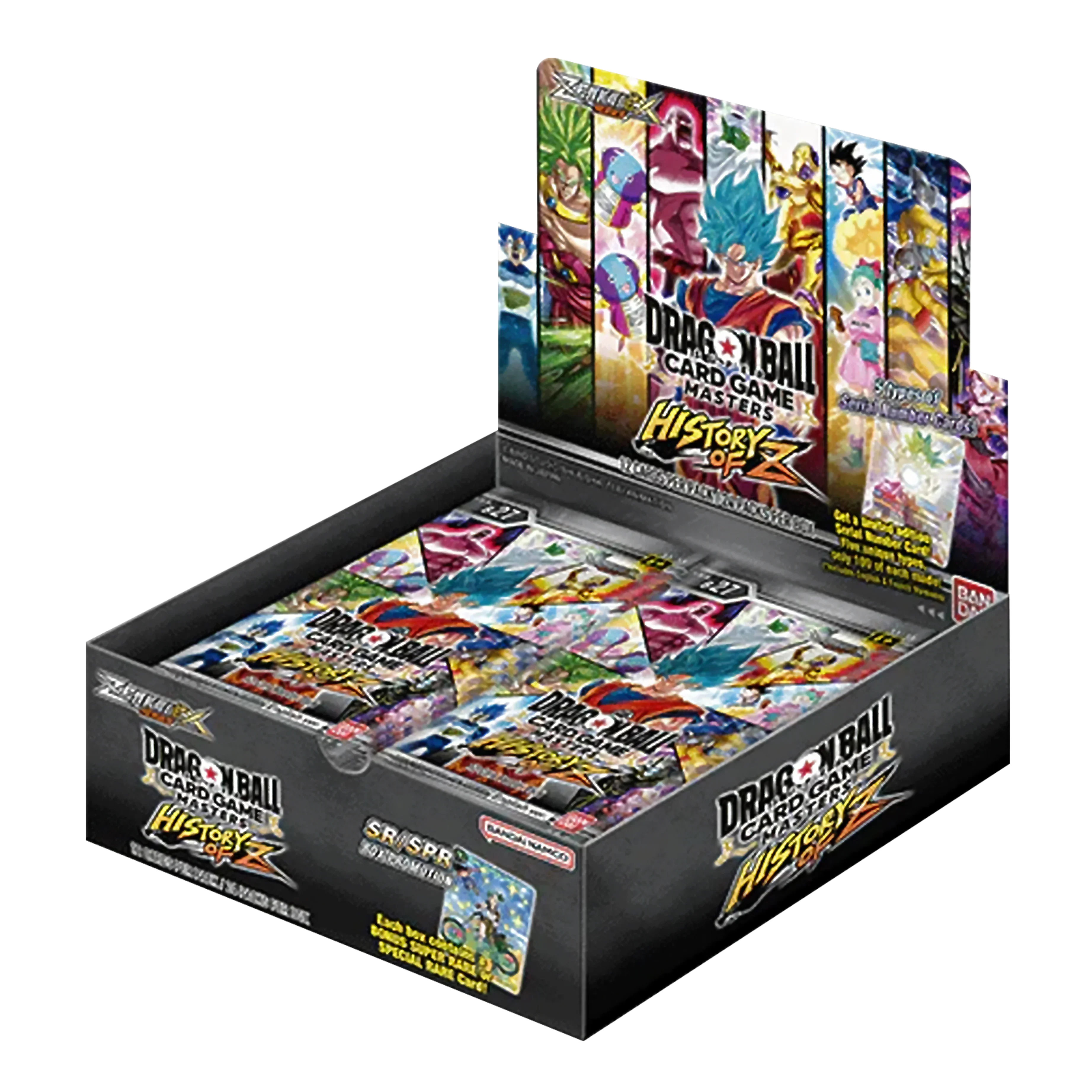 Dragon Ball Super CG Masters - Zenkai Series Set 10 - History of Z (B27) - Display Case (12x Booster Boxes)