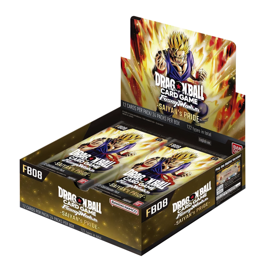 Dragon Ball Super CG Fusion World - Saiyan's Pride (FB08) - Display Case (12x Booster Boxes)