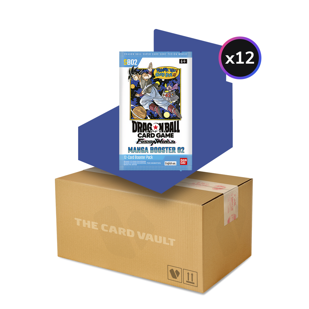 Dragon Ball Super CG Fusion World - Manga Booster (SB02) - Display Case (12x Booster Boxes)