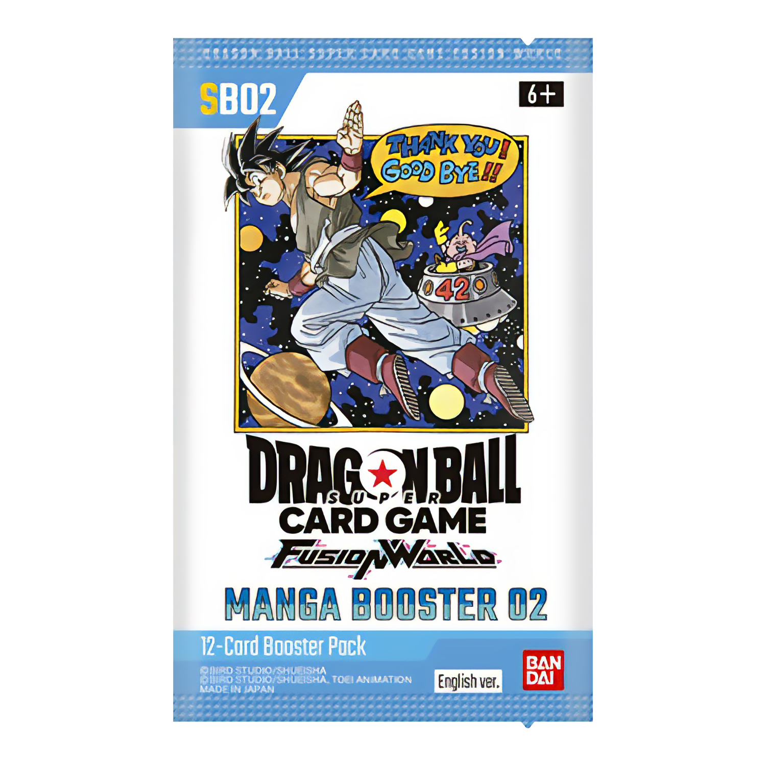 Dragon Ball Super CG Fusion World - Manga Booster (SB02) - Booster Box (24x Packs)