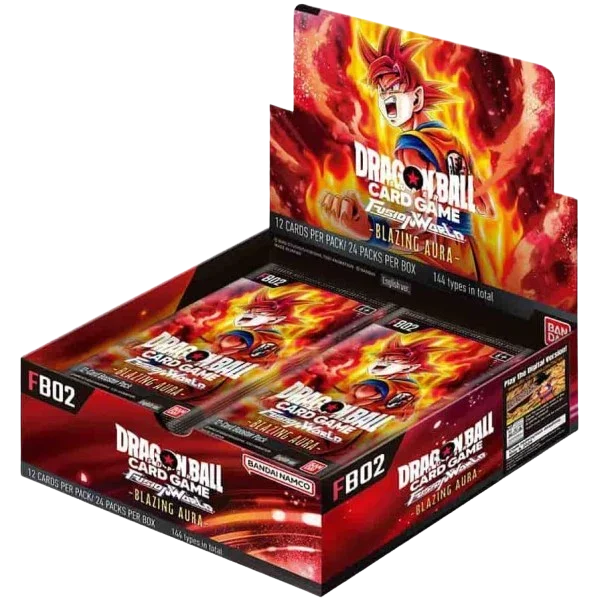 Dragon Ball Super CG Fusion World - Blazing Aura (FB02) - Display Case (12x Booster Boxes)
