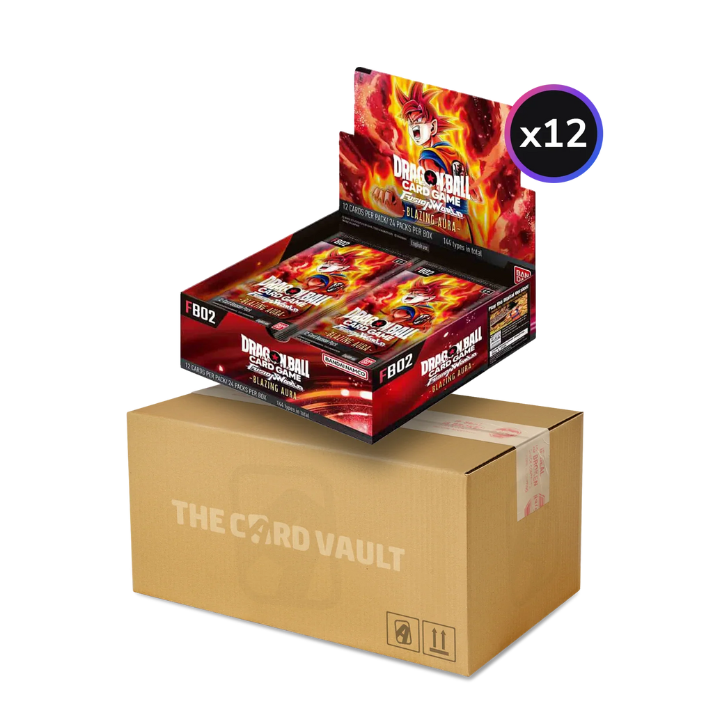 Dragon Ball Super CG Fusion World - Blazing Aura (FB02) - Display Case (12x Booster Boxes)