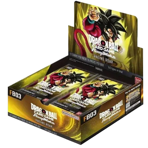 Dragon Ball Super CG Fusion World - Raging Roar (FB03) - Booster Box (24x packs)