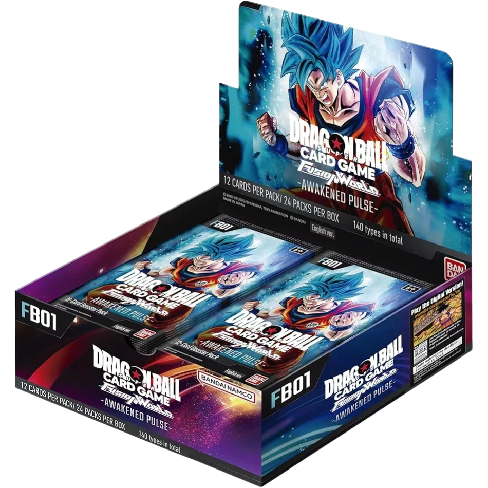 Dragon Ball Super CG Fusion World - Awakened Pulse (FB01) - Booster Box (24x Packs)