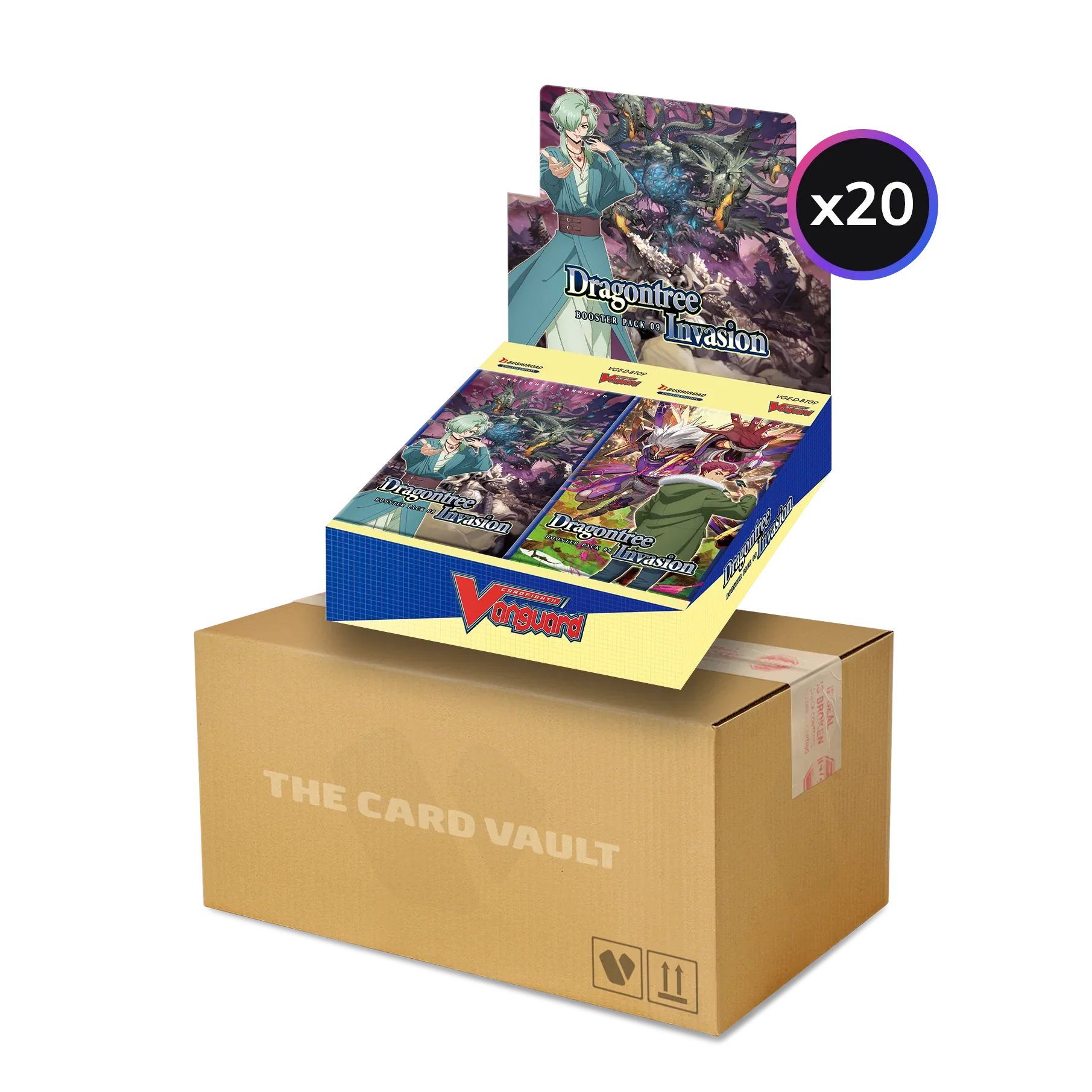 Cardfight!! Vanguard - Dragontree Invasion - Display Case (20x Booster Boxes)