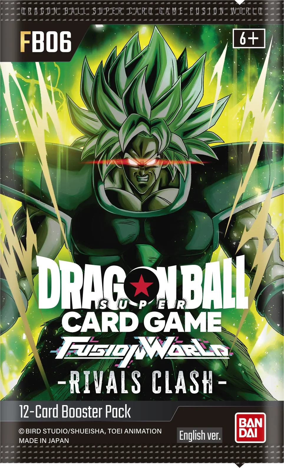 Dragon Ball Super CG Fusion World - Rivals Clash (FB06) - Booster Pack