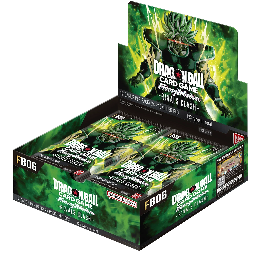 Dragon Ball Super CG Fusion World - Rivals Clash (FB06) - Booster Box (24x Packs)