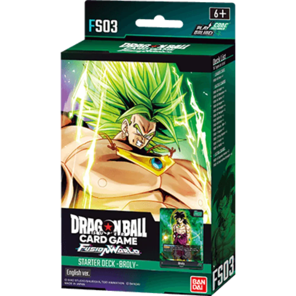 Dragon Ball Super CG Fusion World - Starter Deck - Broly (FS03)