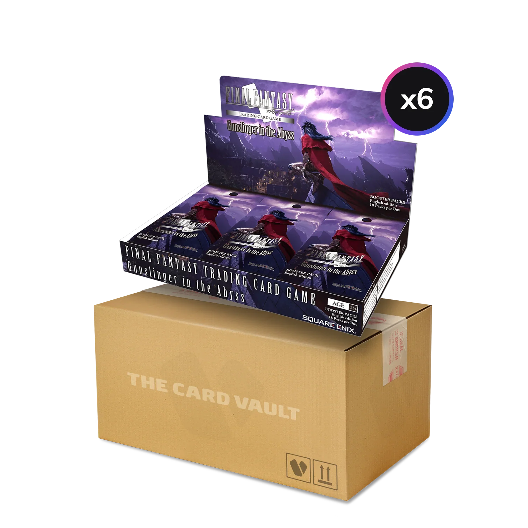 Final Fantasy TCG - Opus XXVI (26) - Gunslinger in the Abyss - Display Case (6x Booster Boxes)