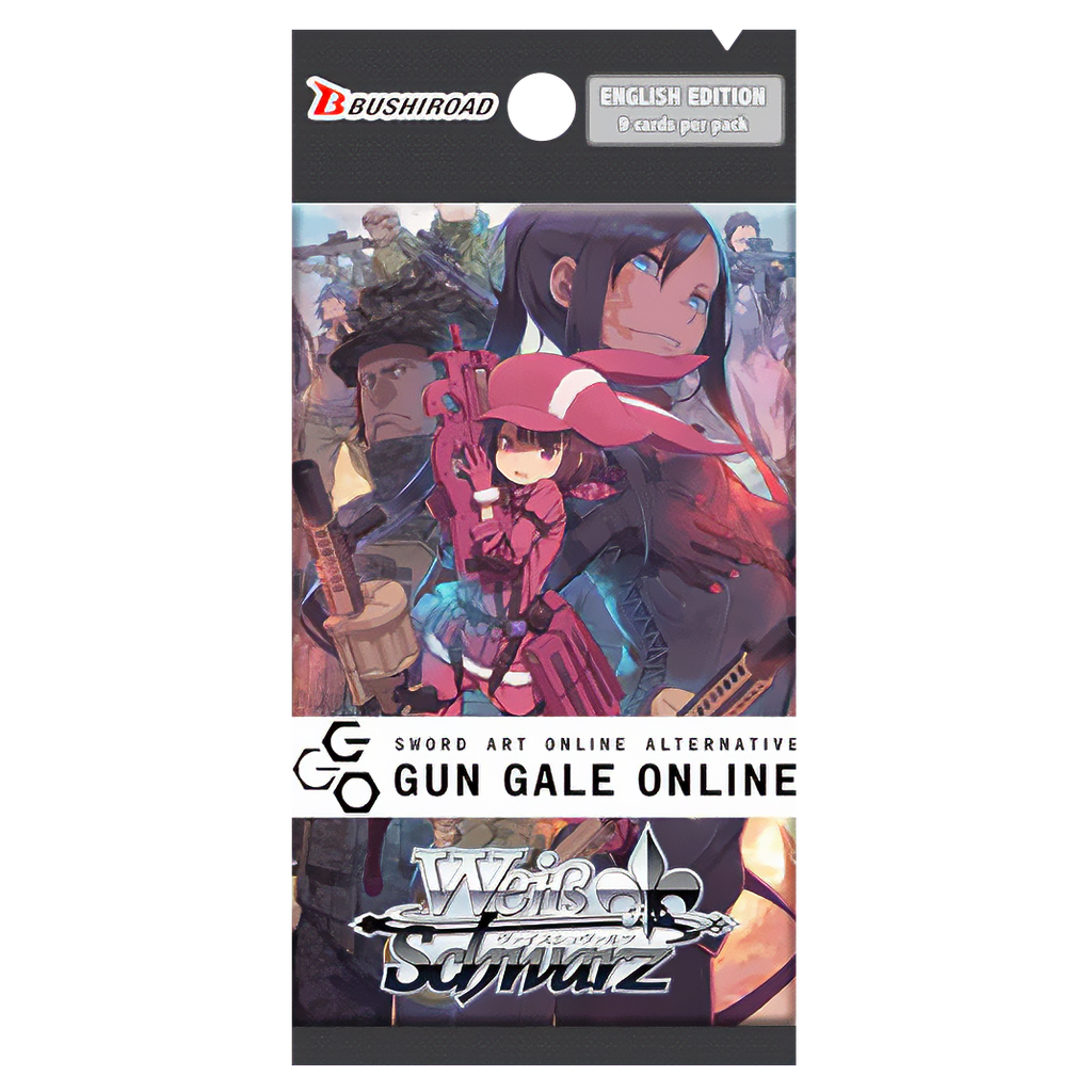 Weiss Schwarz - Sword Art Online Alternative: Gun Gale Online - Display Case (16x Booster Boxes) (Reprint)