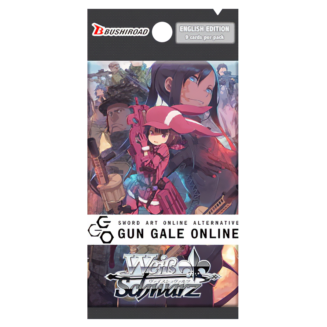 Weiss Schwarz - Sword Art Online Alternative: Gun Gale Online - Display Case (16x Booster Boxes) (Reprint)