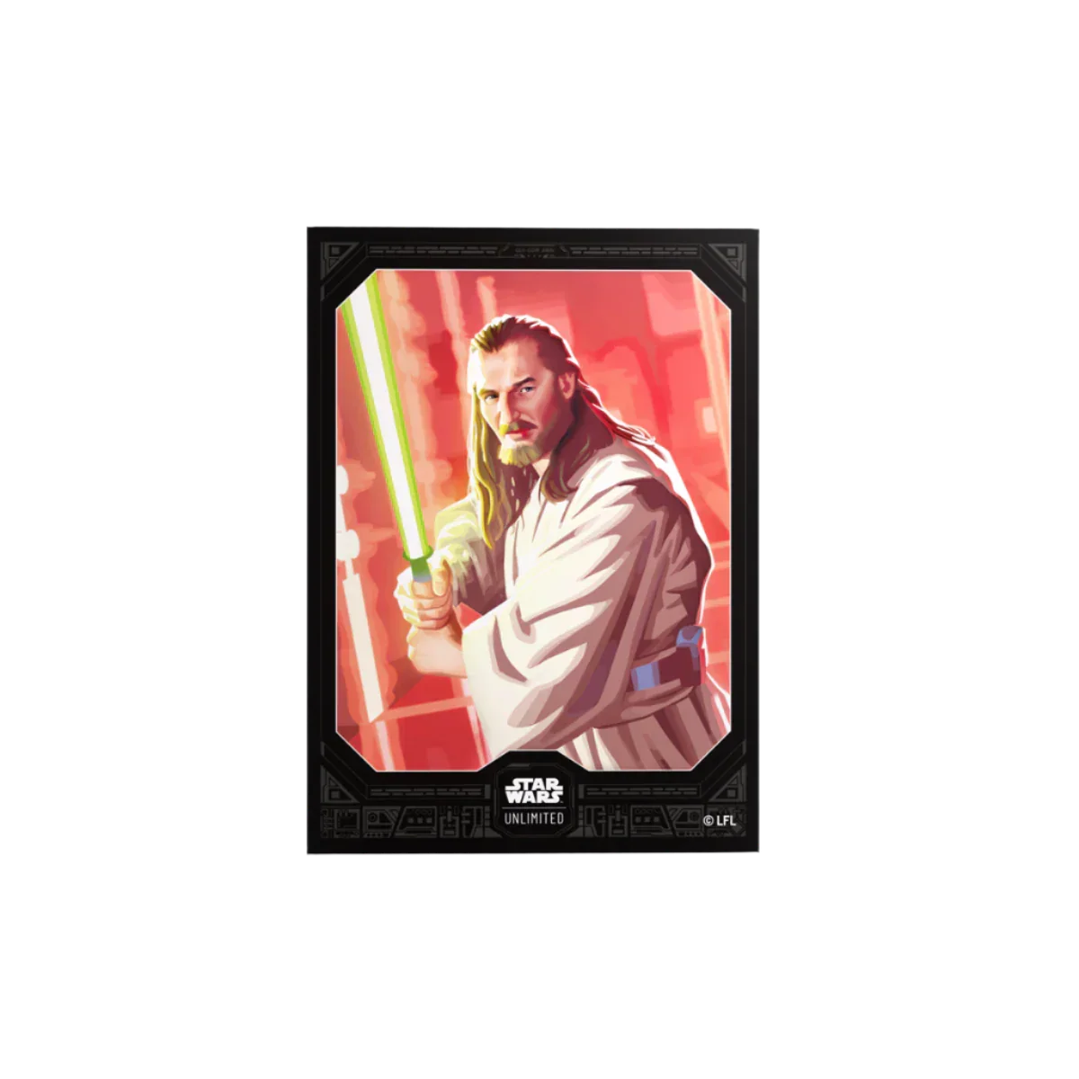 Gamegenic - Star Wars: Unlimited - Art Sleeves - Qui-Gon Jinn