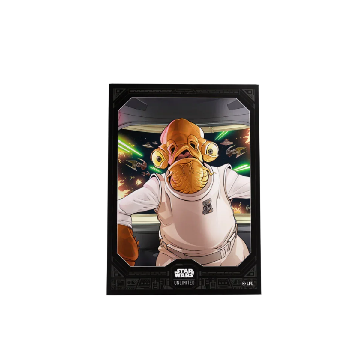 Gamegenic - Star Wars: Unlimited - Art Sleeves - Admiral Ackbar