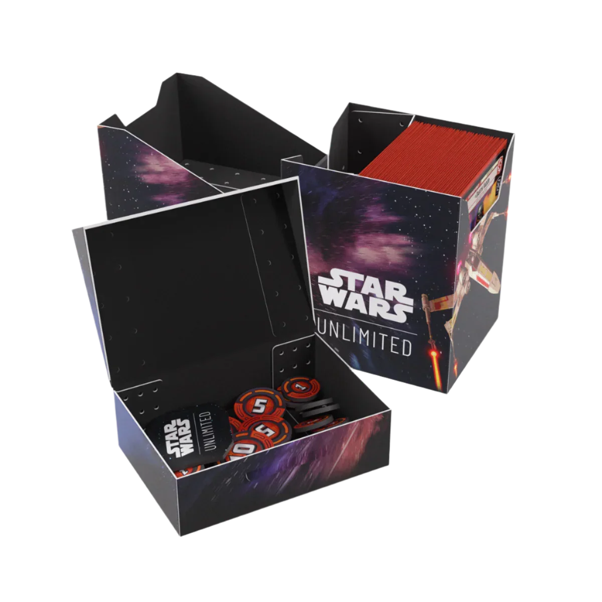 Gamegenic - Star Wars: Unlimited - Soft Crate - X-Wing/Tie Fighter