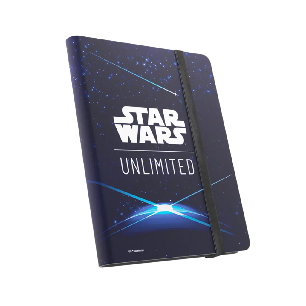 Gamegenic - Star Wars: Unlimited - 18-Pocket Album - Card Back Blue