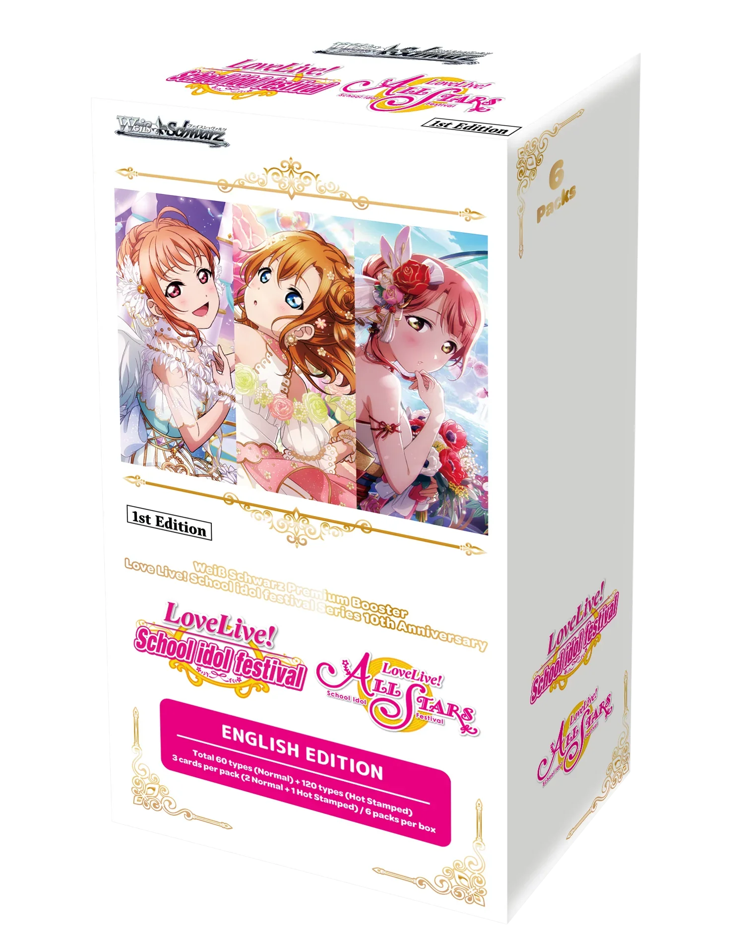 Weiss Schwarz - Love Live! School Idol Festival Series 10th Anniversary - Premium Booster Box (6x Packs)