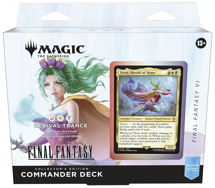 Magic: The Gathering - Universes Beyond - Final Fantasy - Collector Commander Deck - Terra, Herald of Hope