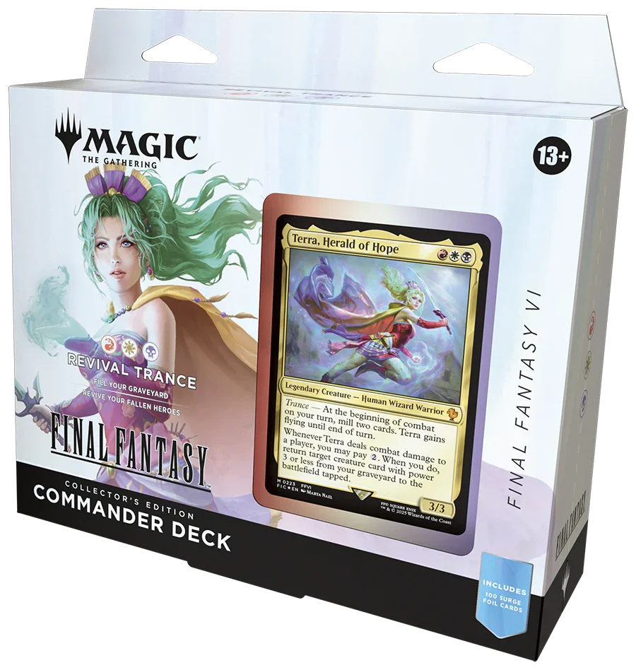 Magic: The Gathering - Universes Beyond - Final Fantasy - Collector Commander Deck - Terra, Herald of Hope