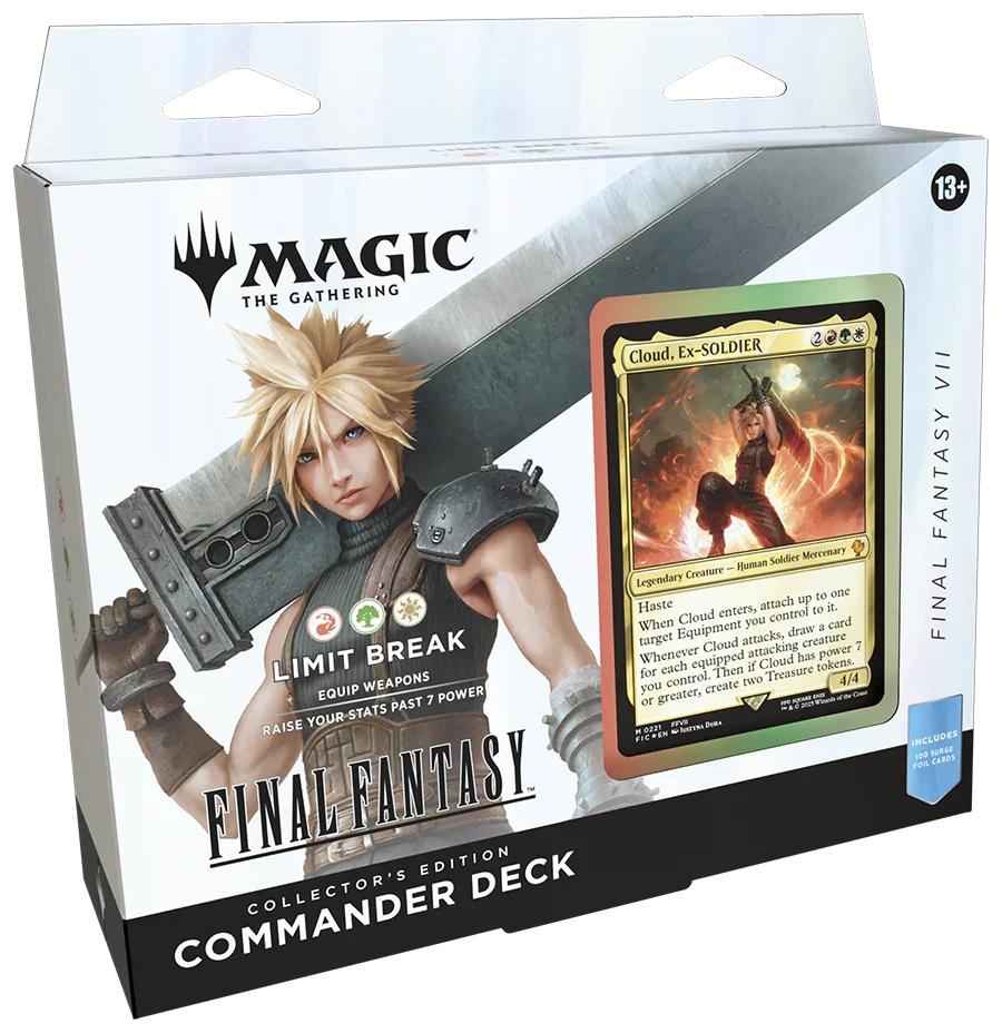 Magic: The Gathering - Universes Beyond - Final Fantasy - Collector Commander Deck - Cloud, Ex-Soldier