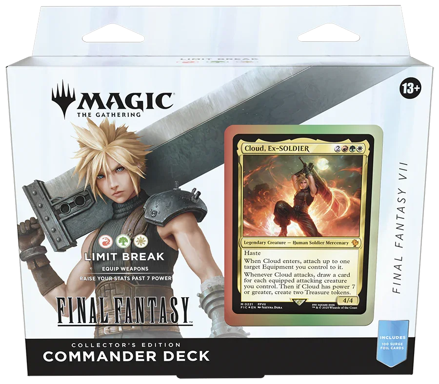 Magic: The Gathering - Universes Beyond - Final Fantasy - Collector Commander Deck - Cloud, Ex-Soldier