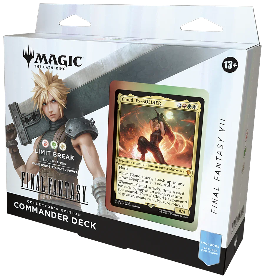 Magic: The Gathering - Universes Beyond - Final Fantasy - Collector Commander Deck - Cloud, Ex-Soldier